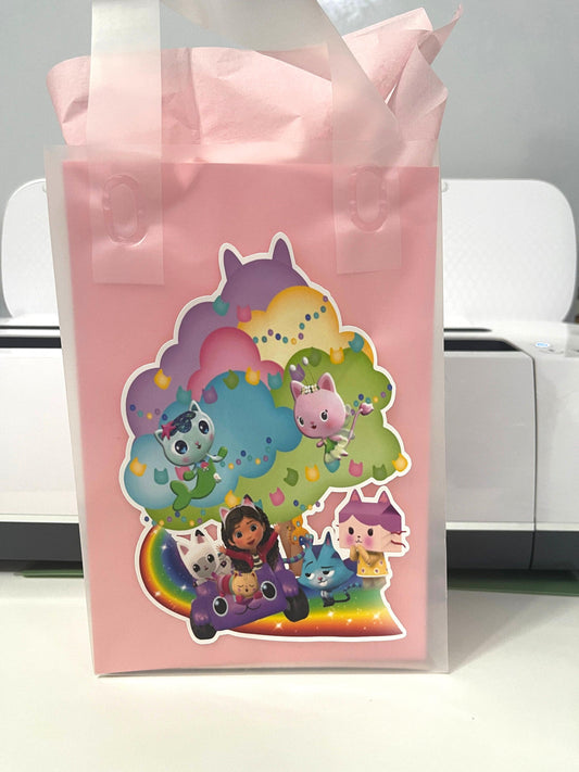 Gabby Girl Favor Bag, Gabby Girl Gift Bag Decoration, Girls Party Supply