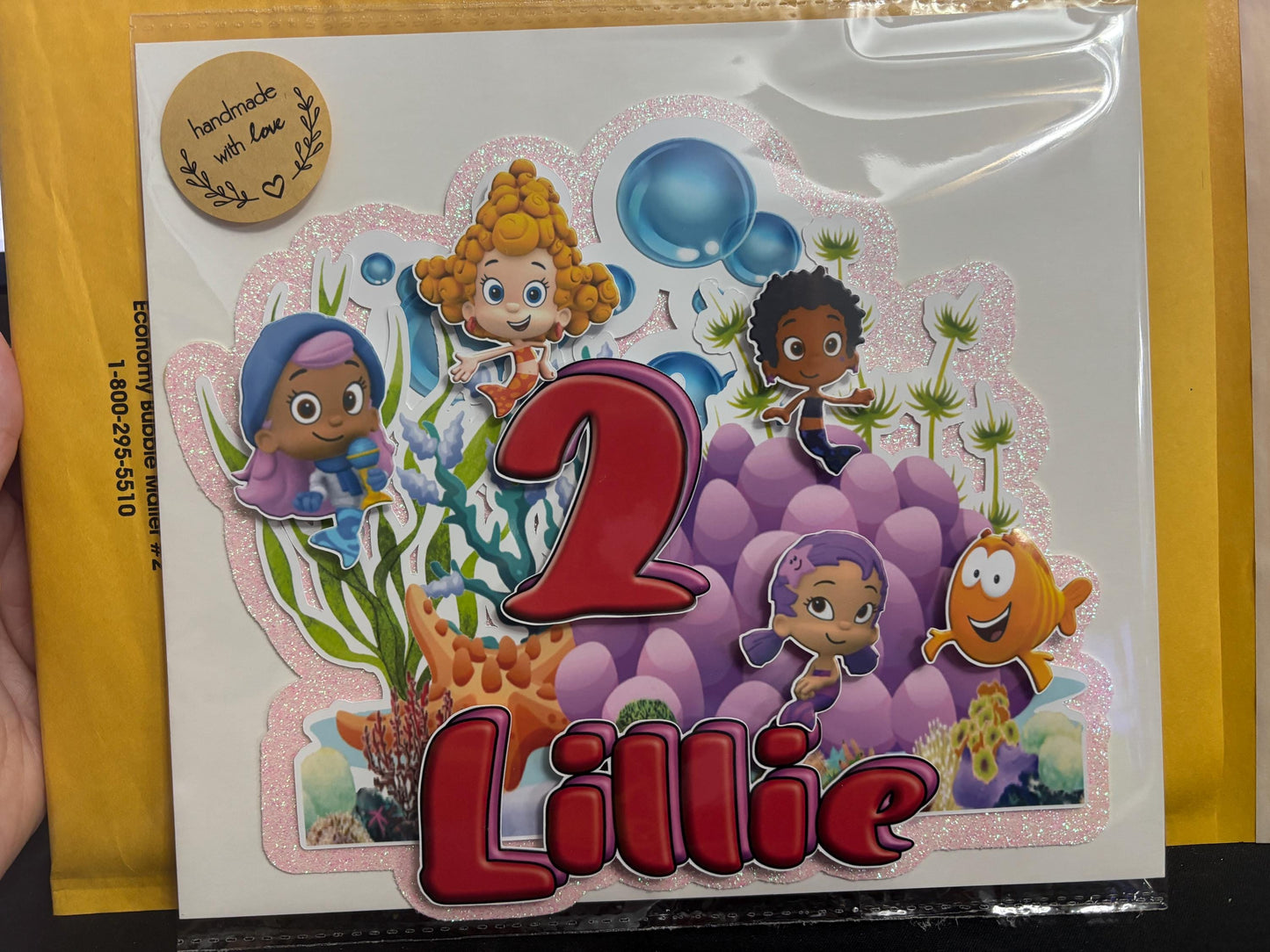 Happy Bubbles Friends Cake Topper, Baby Bubbles Friends Party Decor, Cute Cake Toppers Decoration, Custom Bubbles Friends Cake Topper Stylenya