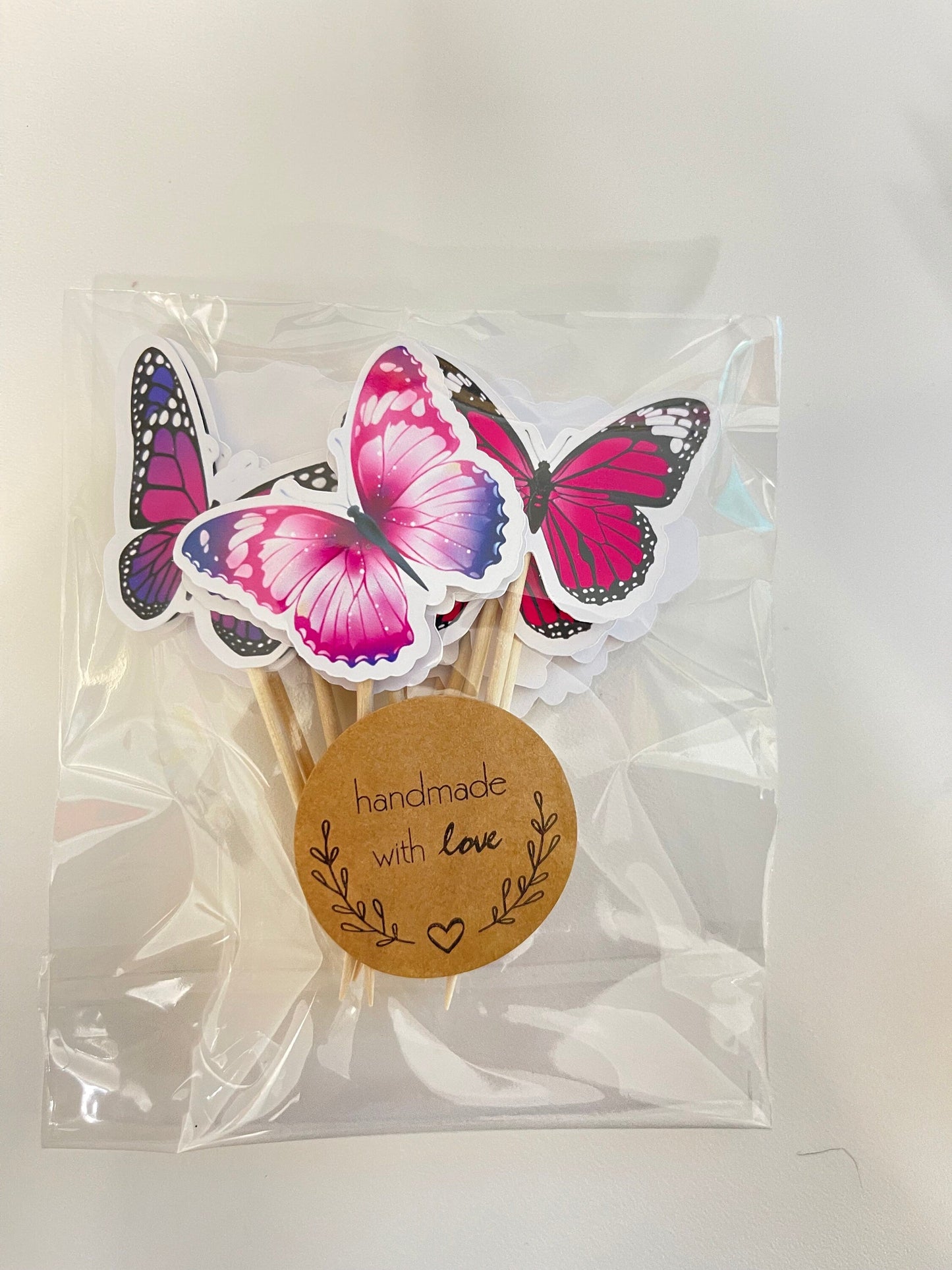 Floral Cupcake Topper Stylenya