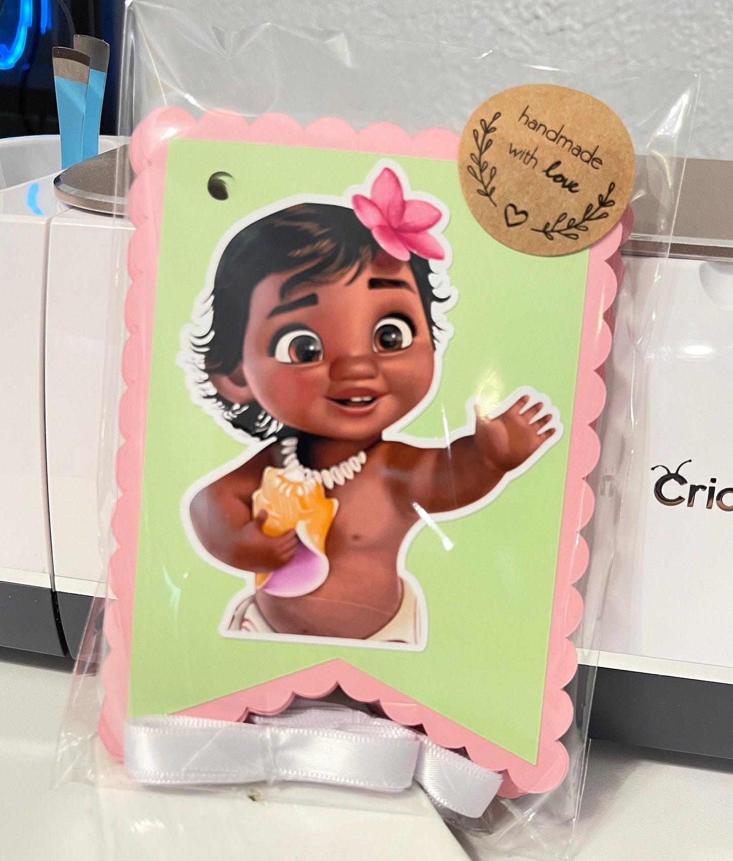 Baby Island Girl Happy Birthday Banner Stylenya