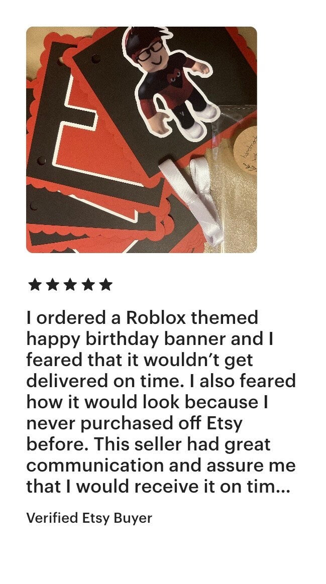 Happy Birthday Banner for Gamers Boys