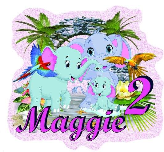 Cute Elephant Cake Topper, Elephant Party Decor, Little Elephants Party, Elephants Cake Toppers Decoration, Custom Elephants Cake Topper
