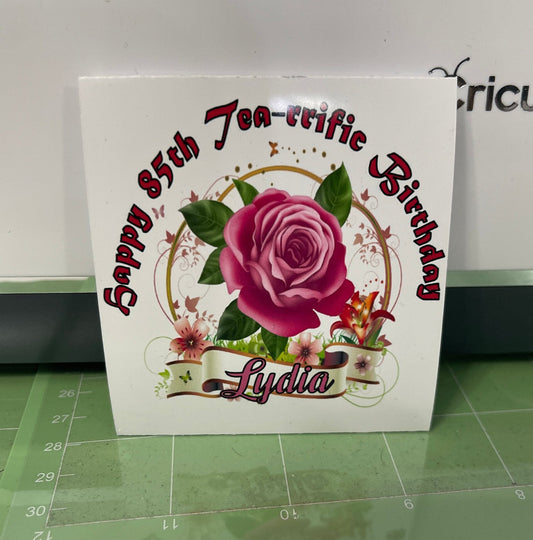 Customized Tea Bag Holder, Personalized Tea Bags Holder for Tea Party Decoration