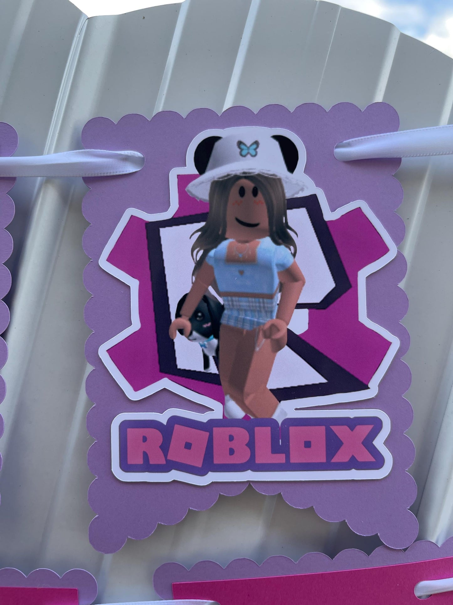 Happy Birthday Banner for Gamers Girls Stylenya