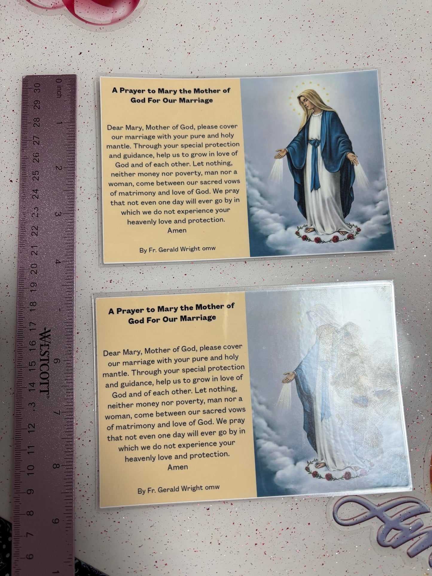 Printing and Laminated Cards Service, Durable Cards Laminated, Customized Cards (package of 12) Stylenya