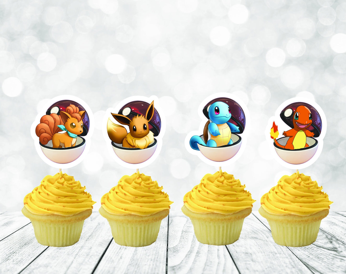 Amazing Pets Cupcake Toppers, Amazing Pets Party Decoration (package of 12)
