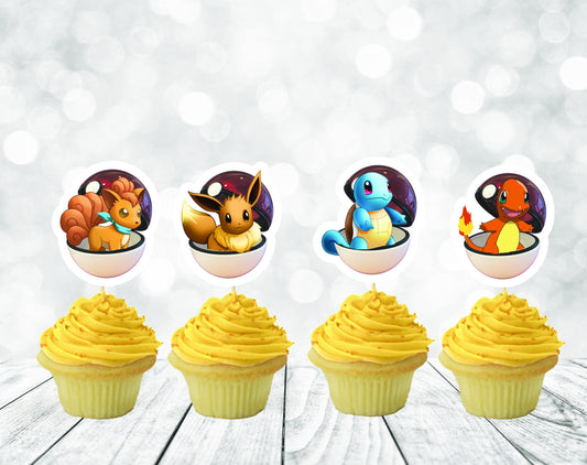 Amazing Pets Cupcake Toppers, Amazing Pets Party Decoration (package of 12)