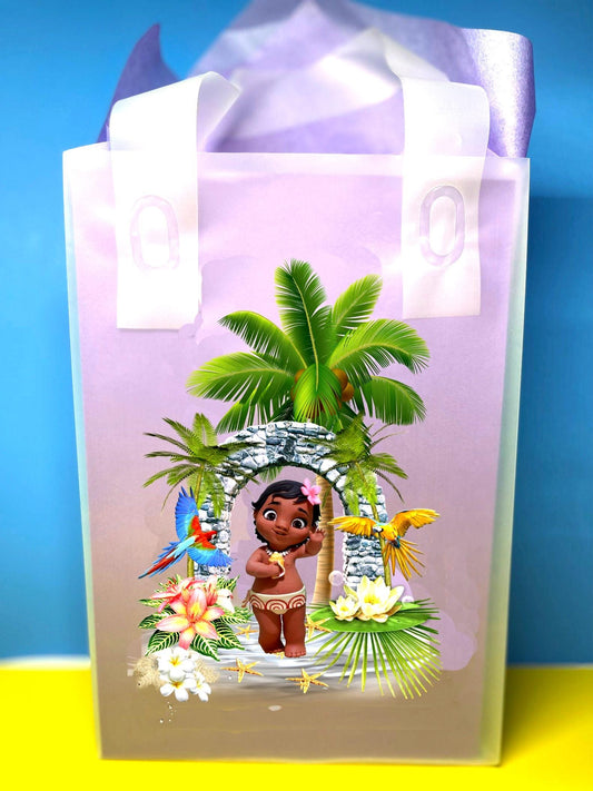 Baby Island Girl Favor Bag (Package of 8)