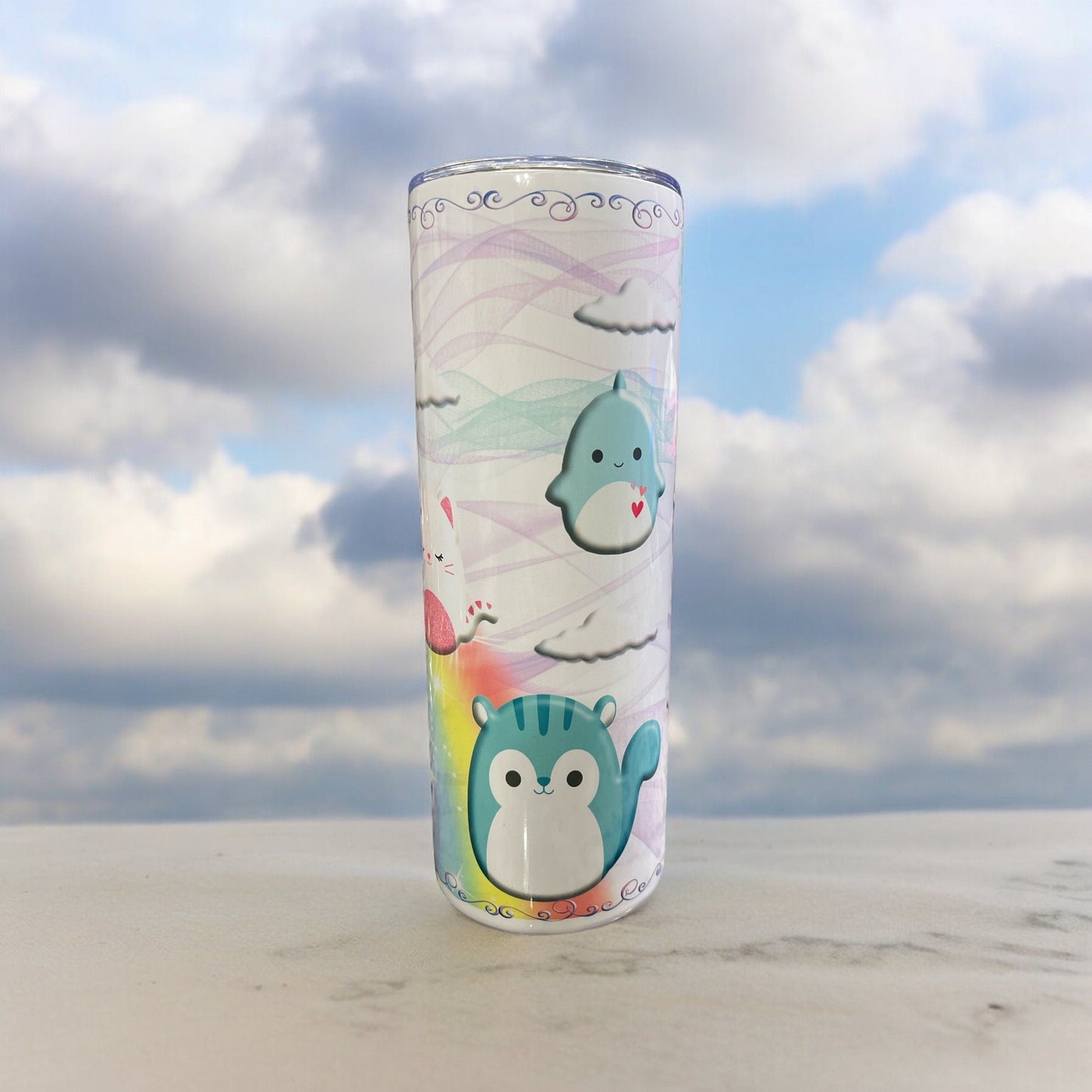 Custom Tumbler for Gift, Personalized sublimation tumbler, special sublimation tumbler, Tumbler gift, 20oz full design tumbler Stylenya