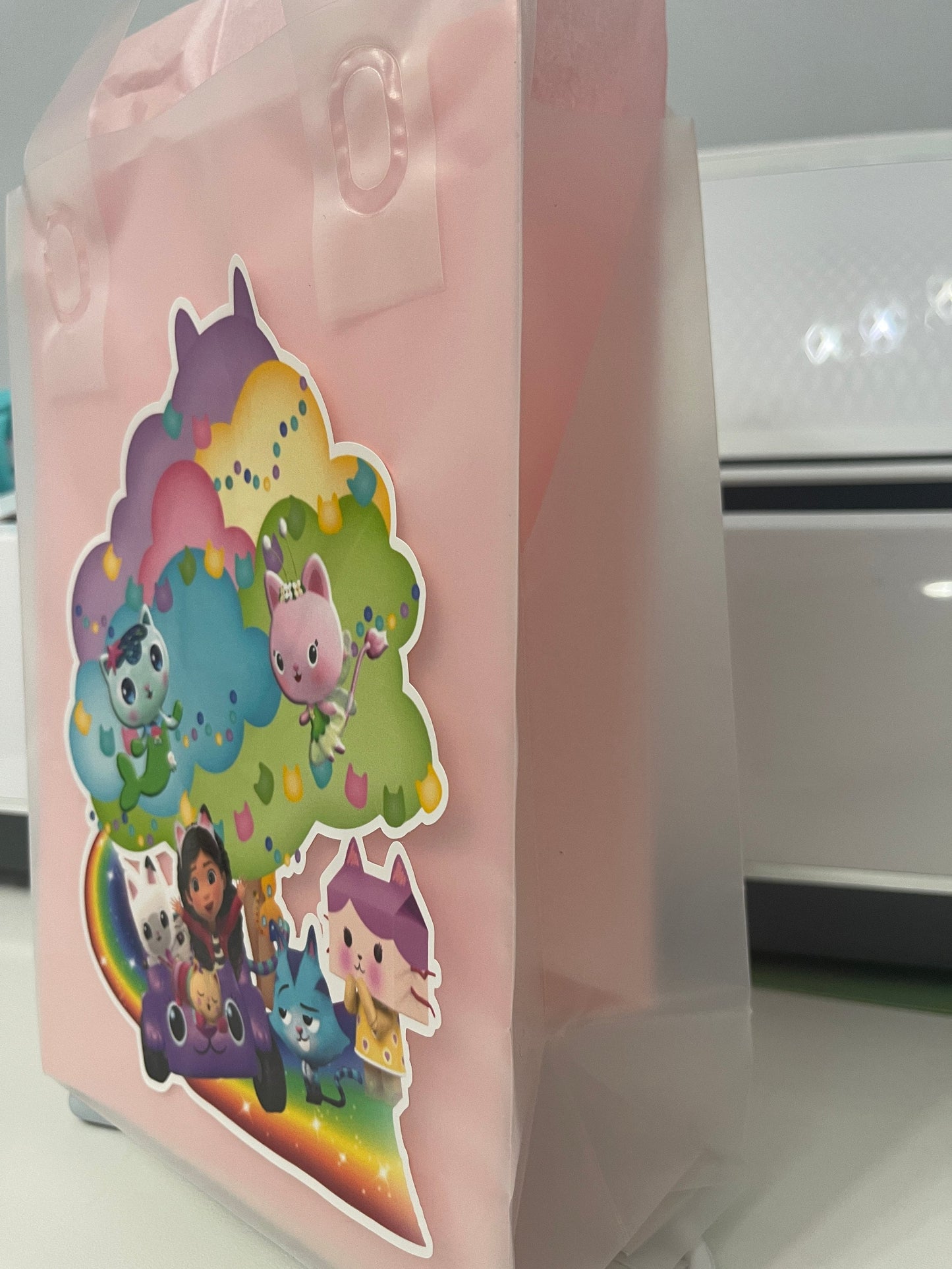 Gabby Girl Favor Bag, Gabby Girl Gift Bag Decoration, Girls Party Supply Stylenya