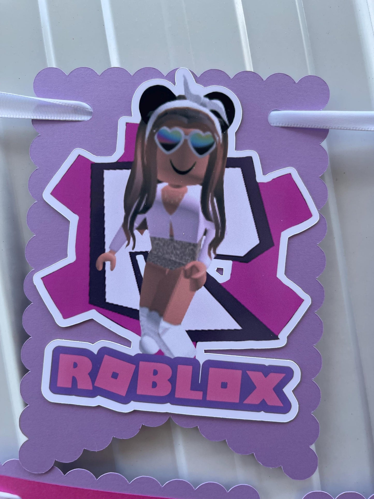 Happy Birthday Banner for Gamers Girls