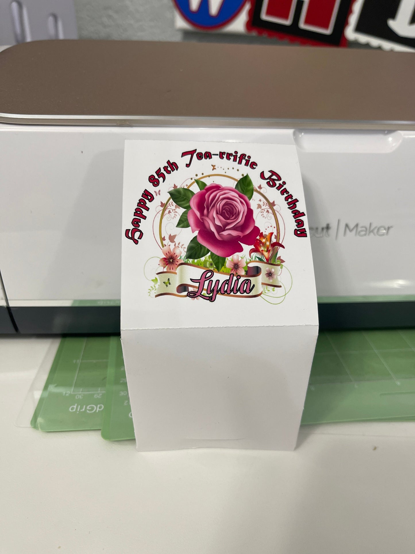Customized Tea Bag Holder, Personalized Tea Bags Holder for Tea Party Decoration