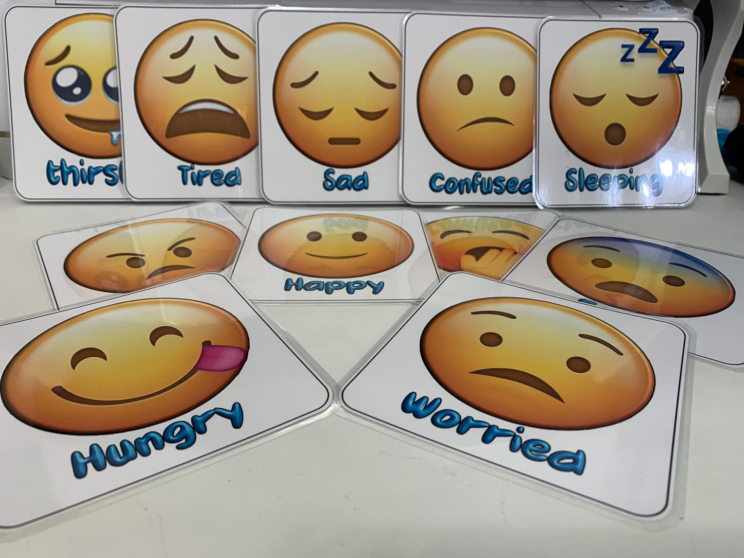 Printing and Laminated Cards Service, Durable Cards Laminated, Customized Cards (package of 12)