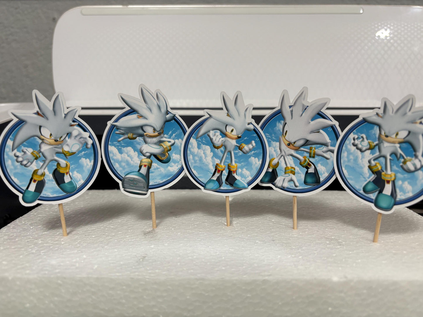 Blue Boy Cupcake Toppers, Blue Boy Party Decoration (Package of 12)