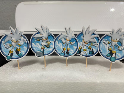Blue Boy Cupcake Toppers, Blue Boy Party Decoration (Package of 12)