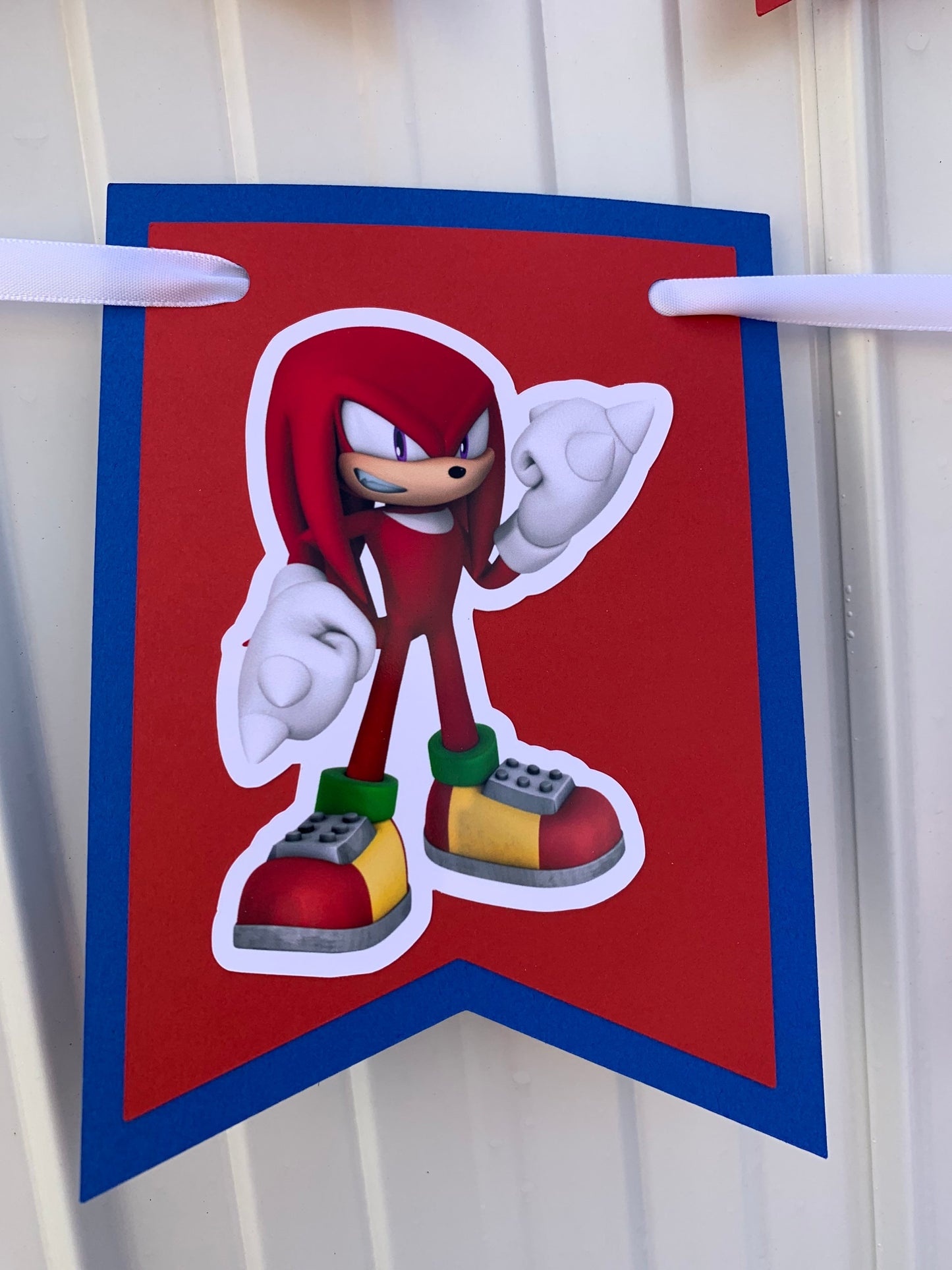 Blue Boy Happy Birthday Banner