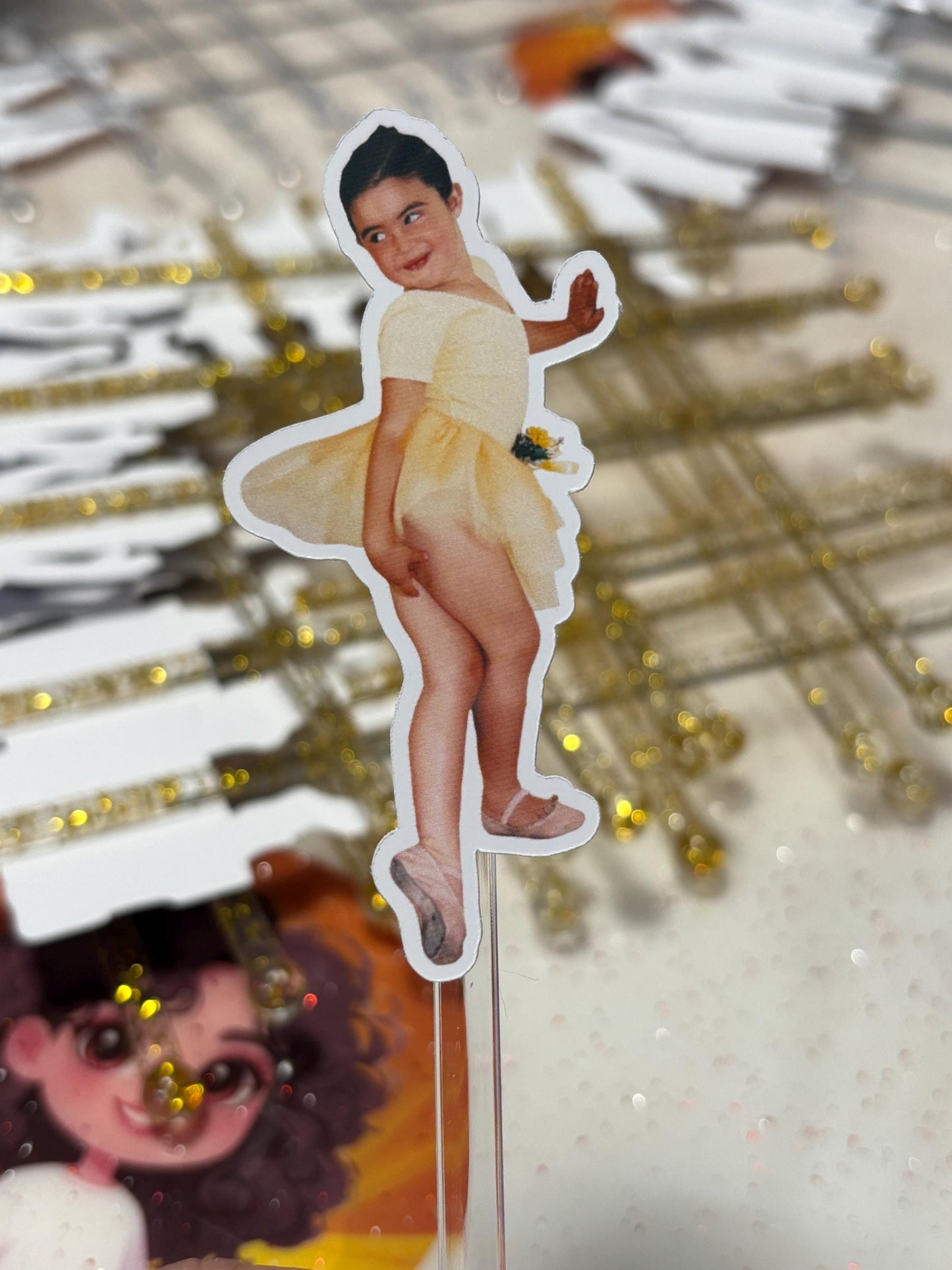 Funny Drink Stirrers Personalized Face Custom Party Decorations. Funny Stirrers Drink Decor (Package of 12)