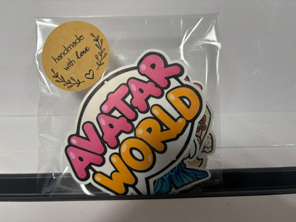 Avatar World Stickers Package for Girls, aesthetic gifts for kid's party, vinyl stickers for laptop and notebook (24 pieces)