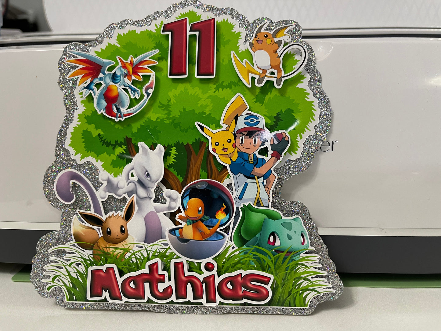 Amazing Pets for Boys Cake Topper 3D Decoration, Boys Happy Birthday Party Decoration, Customize Amazing Pets for Boys Party Decoration