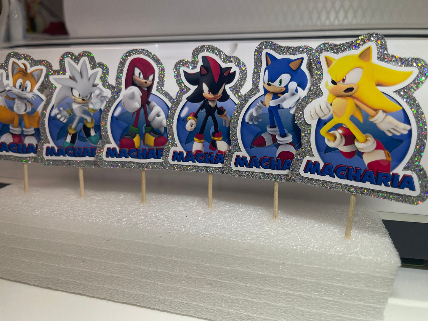 Blue Boy Cupcake Toppers, Blue Boy Party Decoration (Package of 12)
