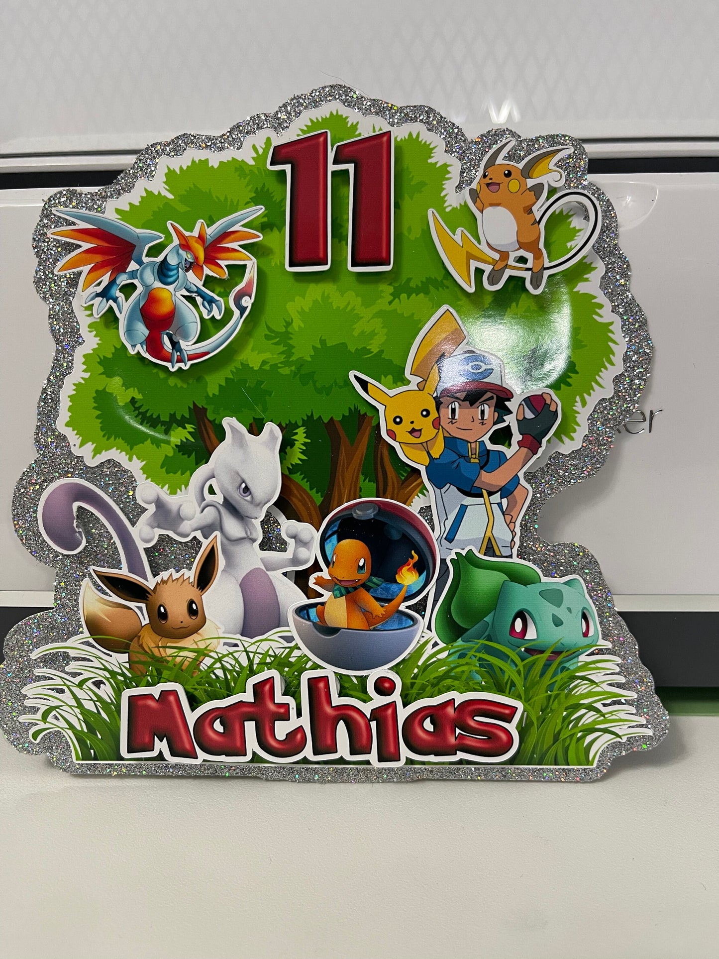 Amazing Pets for Boys Cake Topper 3D Decoration, Boys Happy Birthday Party Decoration, Customize Amazing Pets for Boys Party Decoration