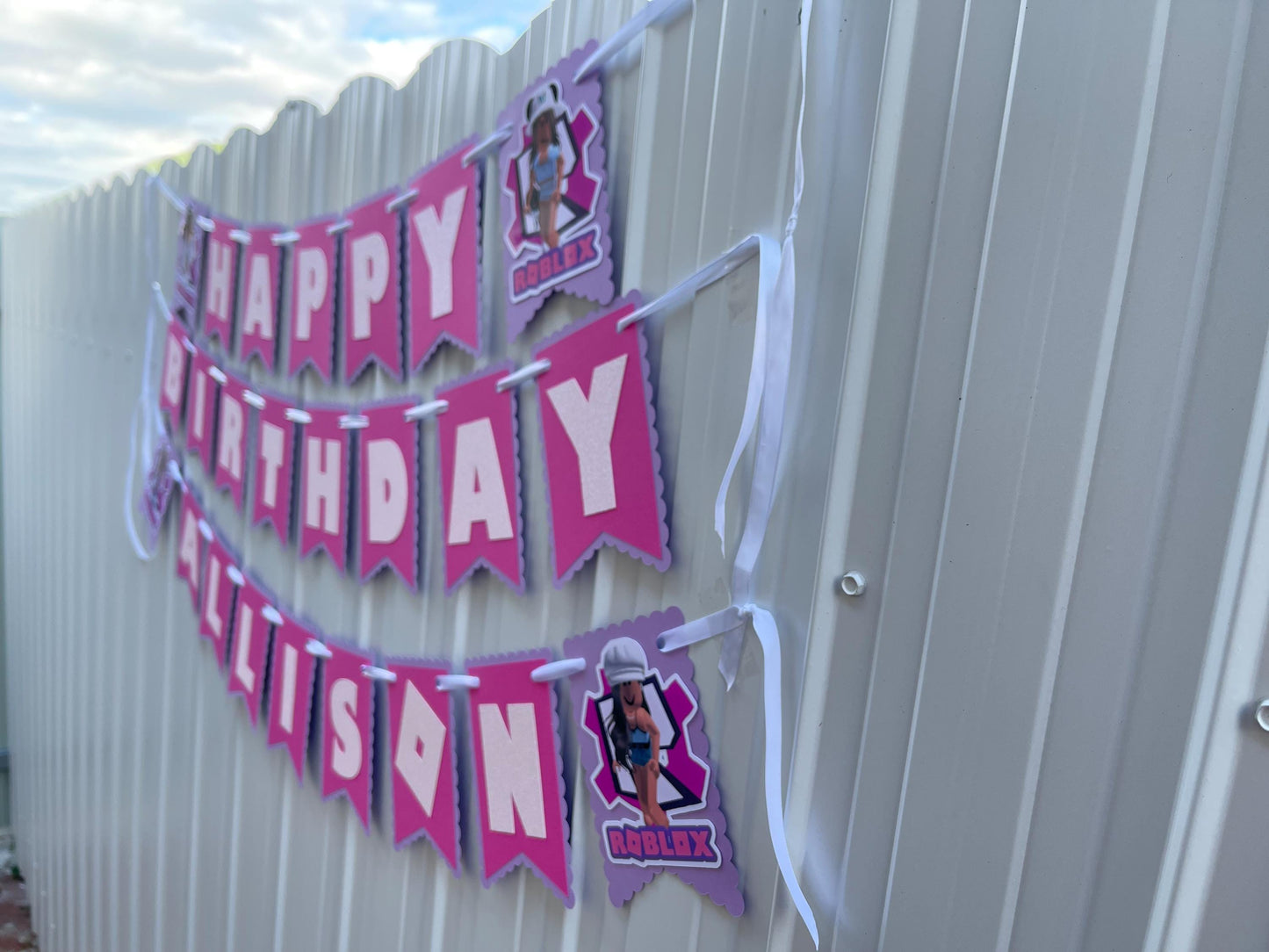 Happy Birthday Banner for Gamers Girls