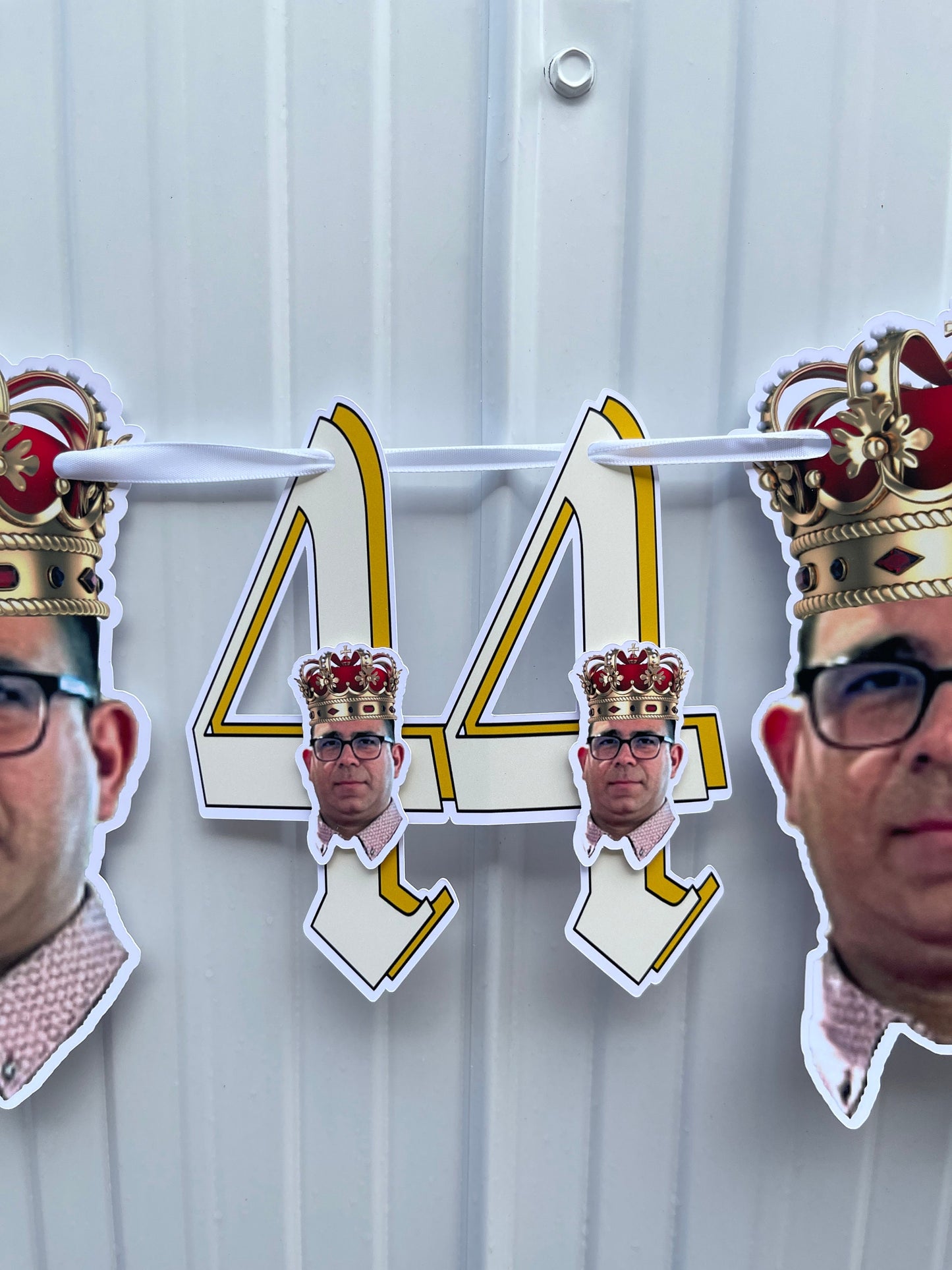 Banner de cumpleaños personalizado con cabeza, banner de cumpleaños con foto, banner de cara, banner de cumpleaños personalizado